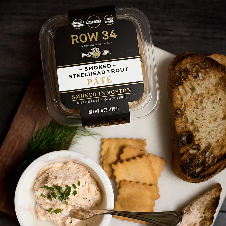 Boston Smoked Fish Co. & Row 34 Smoked Trout Paté Contactless Boston